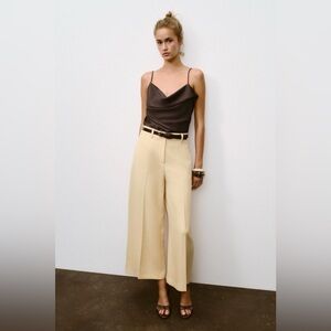 Belted culottes